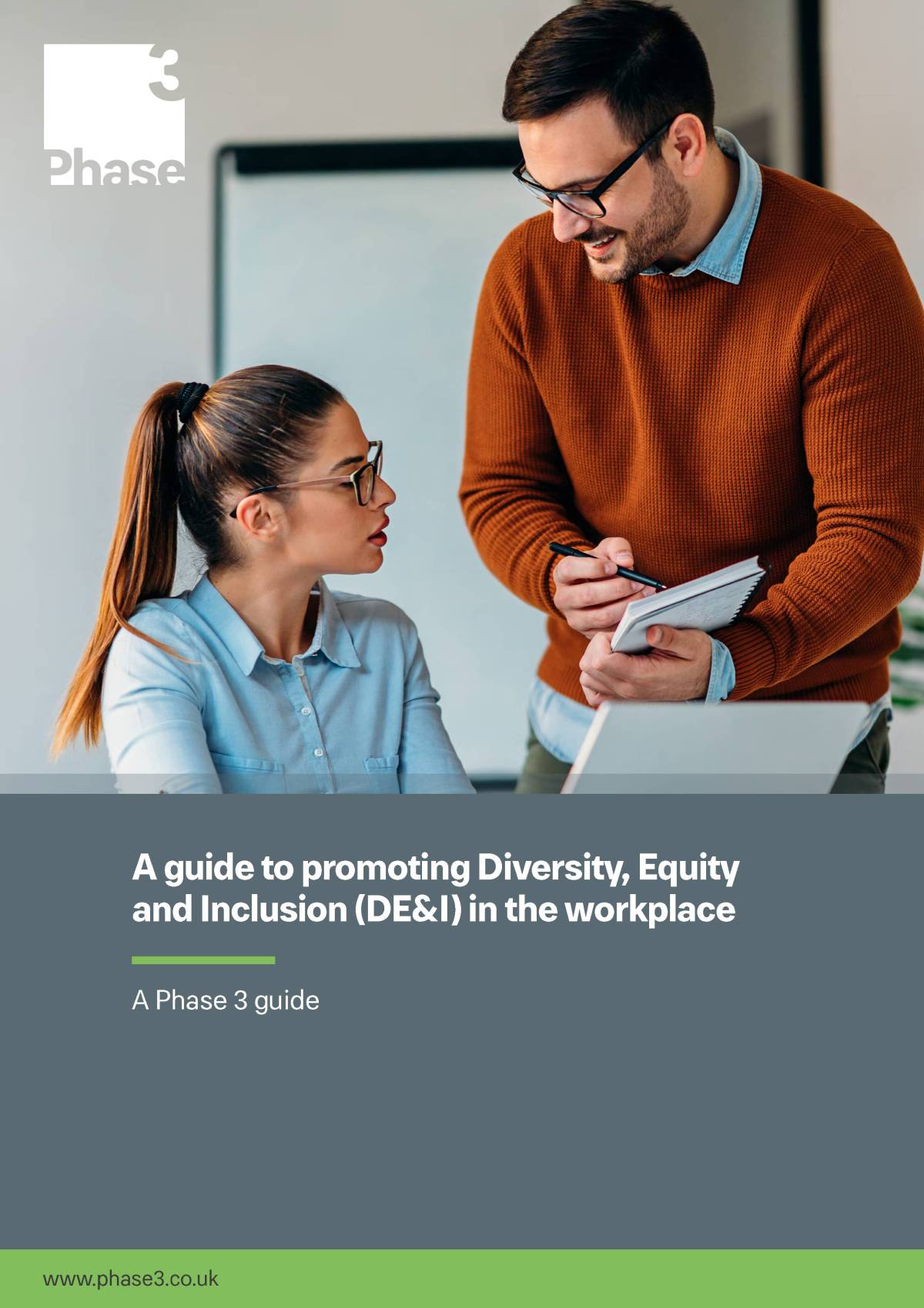 A guide to promoting Diversity, Equity and Inclusion (DE&I) in the workplace hero image