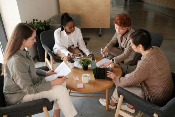 Group working together